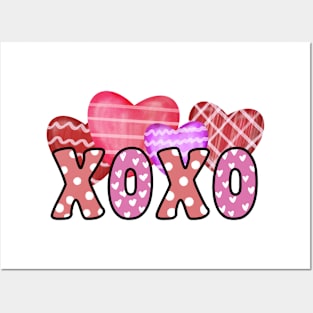 valentine xoxo Posters and Art